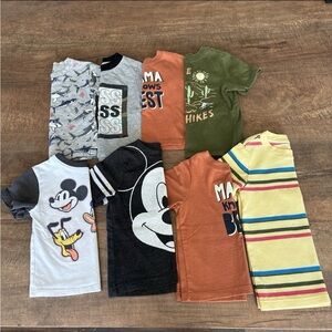 Assorted 12-18m Boys Mixed Brand Tee Bundle